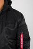Winter Jacket Alpha Industries MA-1 ZH Back Print (128113) Black/reflective