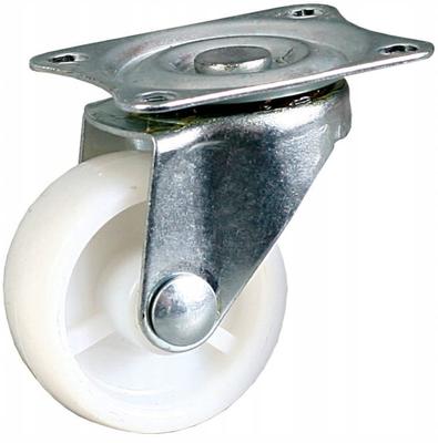Swivel Furniture Wheel, Diameter 50 Mm, White