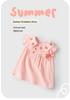 Youqi Summer Cotton Baby Dress, Short-Sleeve Princess Style for Girls