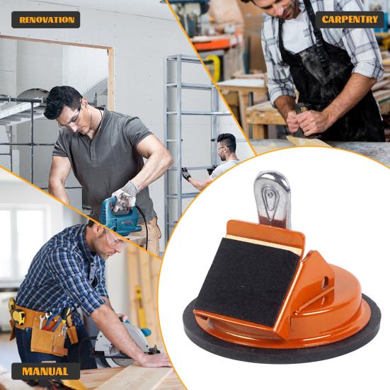 Floor Gap Fixer Heavy Duty Iron Suction Cup Floor Gap Repair Tool with Adhesive Pad Wood Laminate Textured Floors Floor Gap Remover