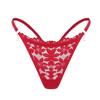 Women's Panties Lace Low Waist Sexy Thong Underwear  Solid Color Briefs Bikini G-String Ladies Lingerie