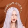 Antique Charm Metal Crowned Hairband For Women Comfortable Stylish Hairpiece For Weddings Event Daily Use