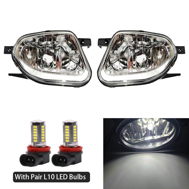 Fog Lamp For Mercedes Benz E Class W211 E320 E350 E500 2003 2004 2005 2006 Front Bumper Anti Fog Light A2118201156 A2118201256