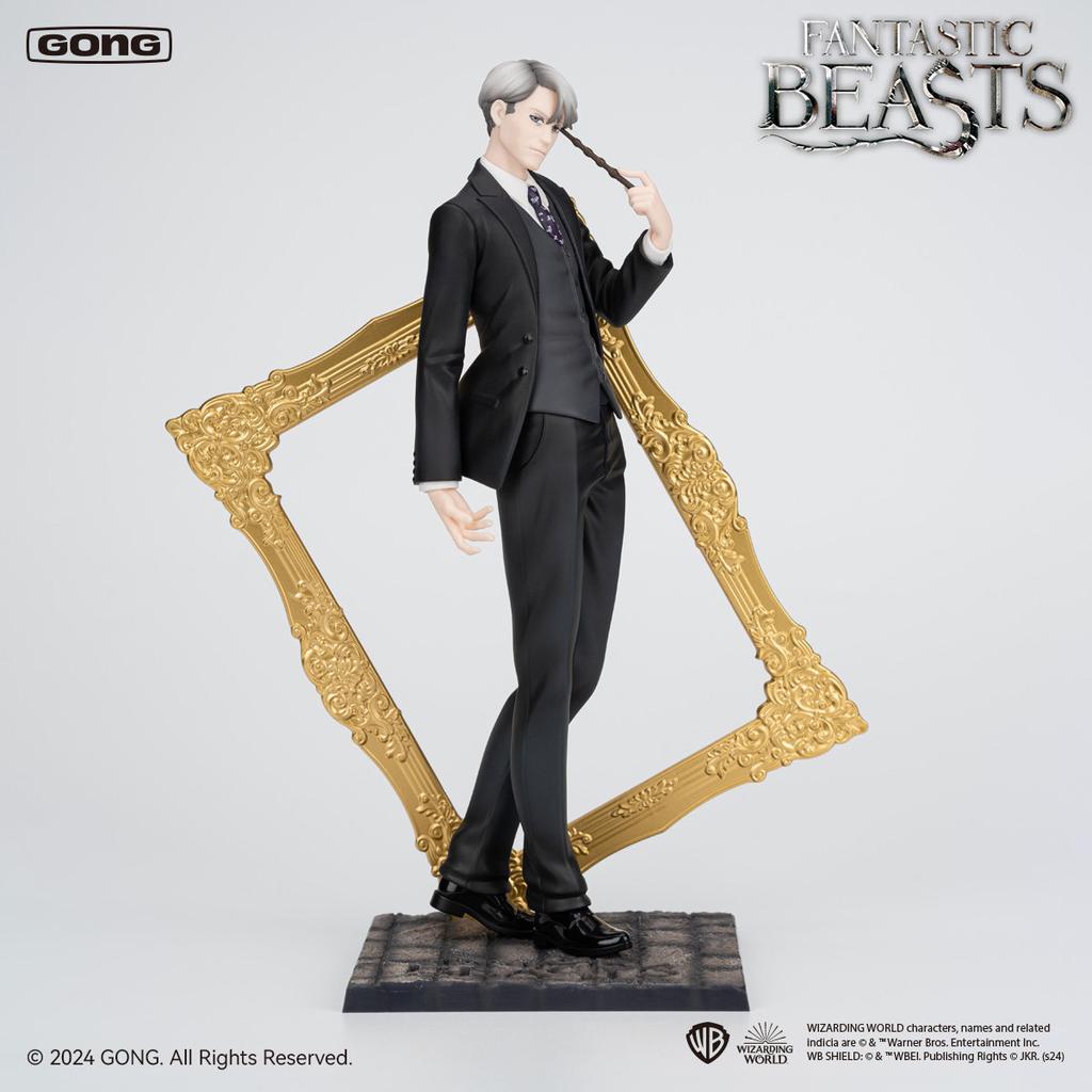 Gong Fantastic Beasts Newt Scamander With Niffler Figure Magic Legend Series Wizarding World Home Decor For Adult Collectors