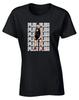 T-shirt Femme Kelsey Plum Texte Image