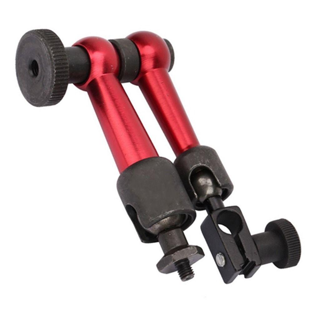 Red Joint Bracket Rod Aluminum Alloy Fine Adjust Magnetic Watch Holder Rod Easy Install Flexible Direction