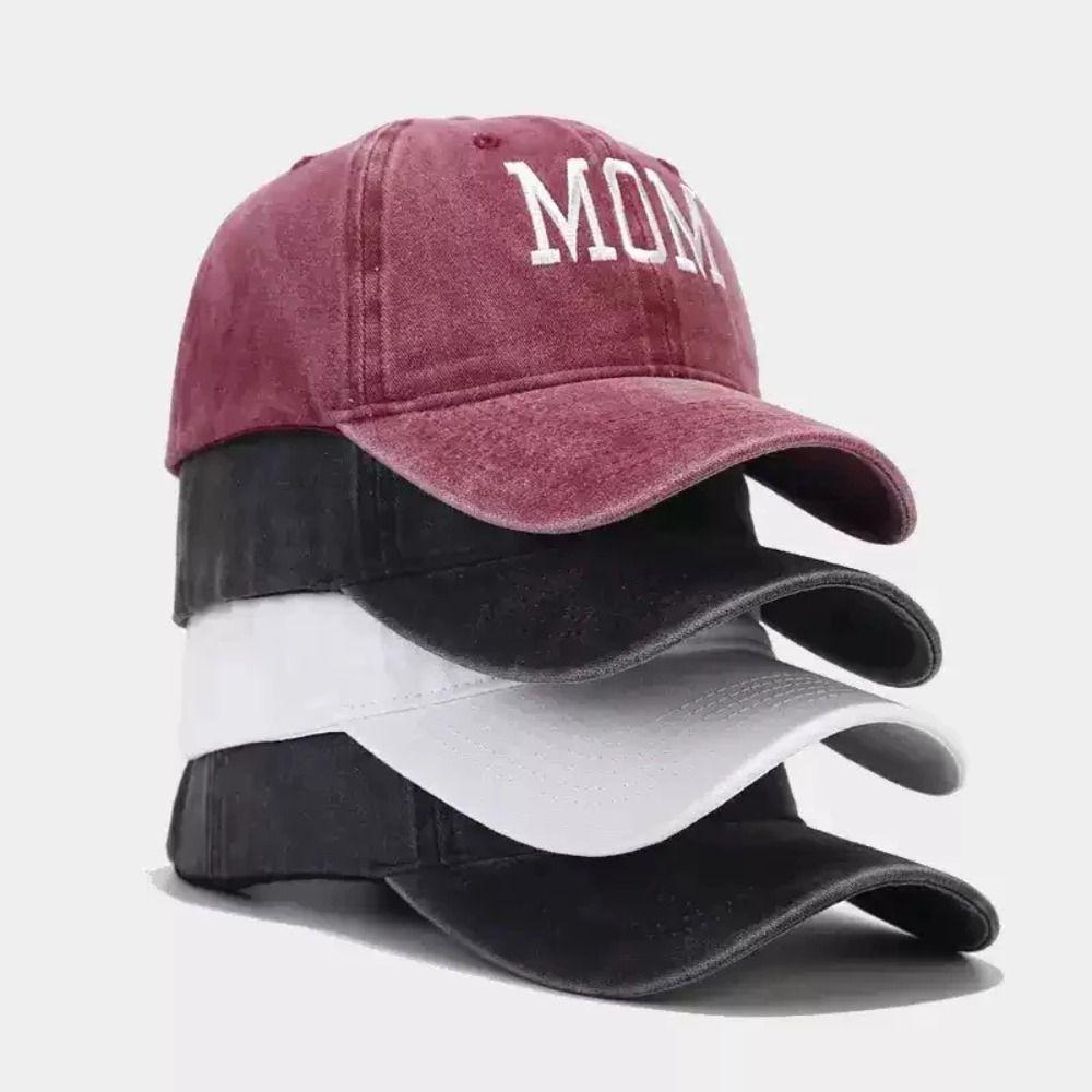 Creative Embroidered Baseball Hat Cotton Sunscreen Hat Versatile Sun Hat  Summer