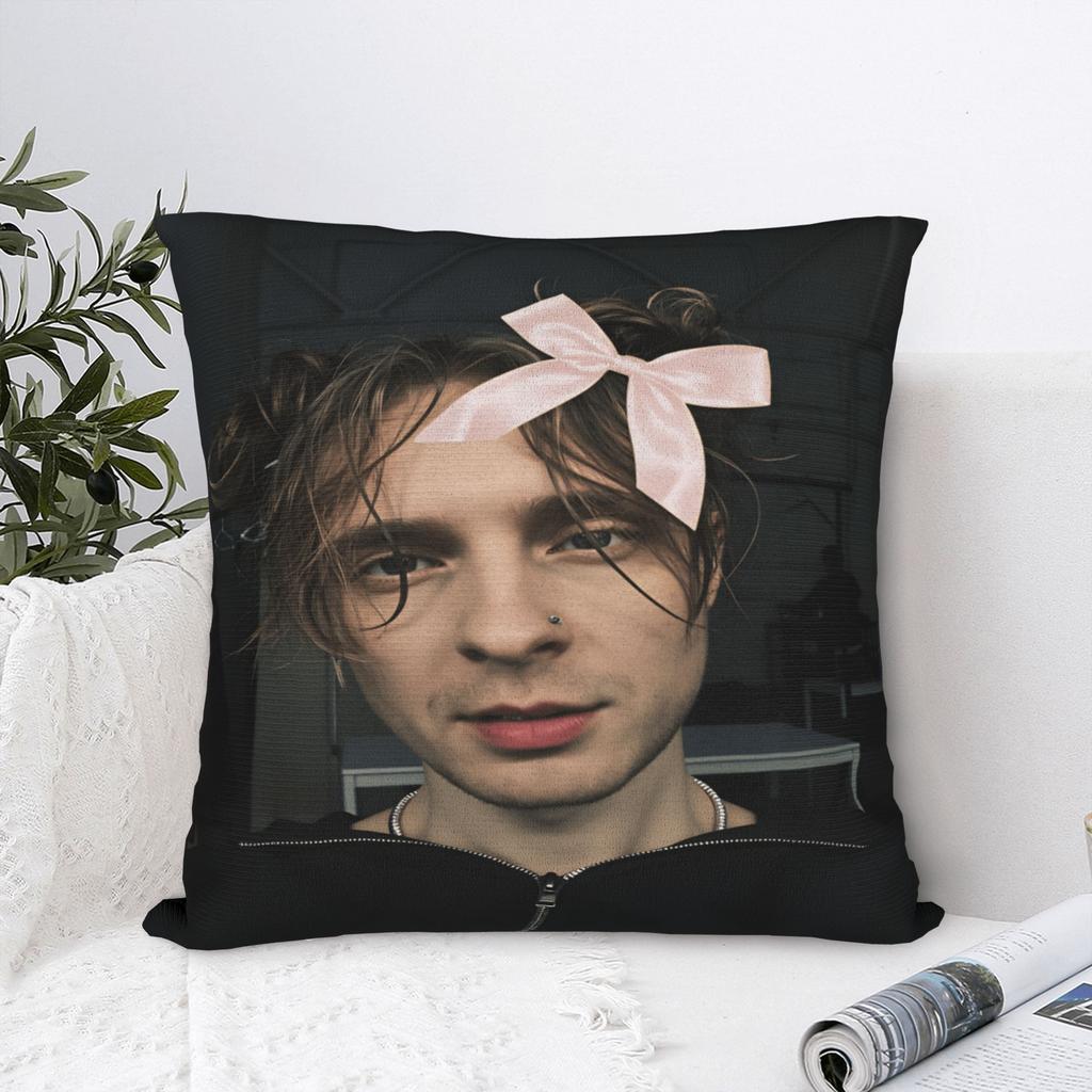 E-Egor Kreed EK Rapper Pillow Cover Funny Pillow Case For Sofa Home Decoration Custom Cushion Cover Birthday Gift