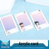 Conan Anime Acrylic Character Card: Creative Transparent Ornament with High-Definition Print