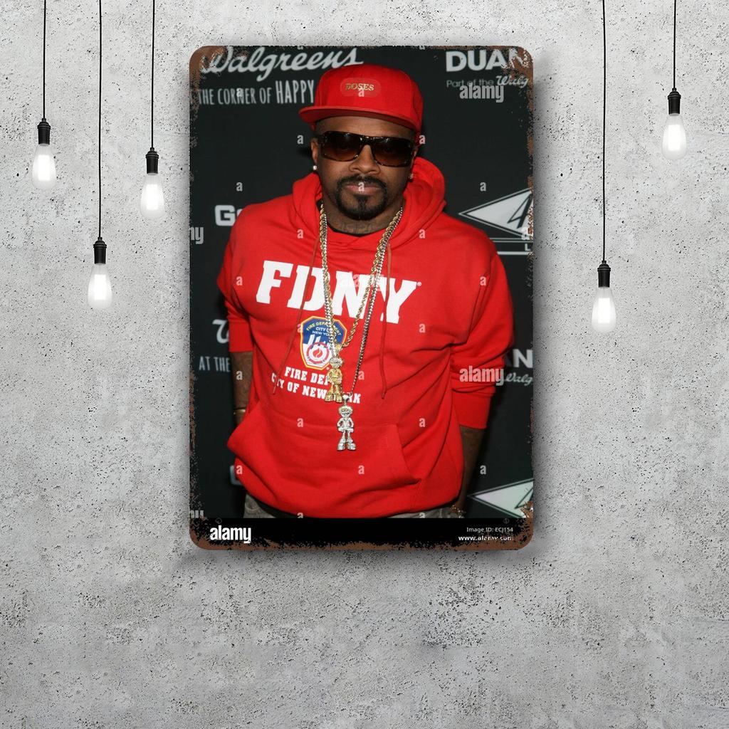 Jermaine Dupri Retro Vintage Tin Sign Poster Decorative Plaque Metal Plate Wall Decor