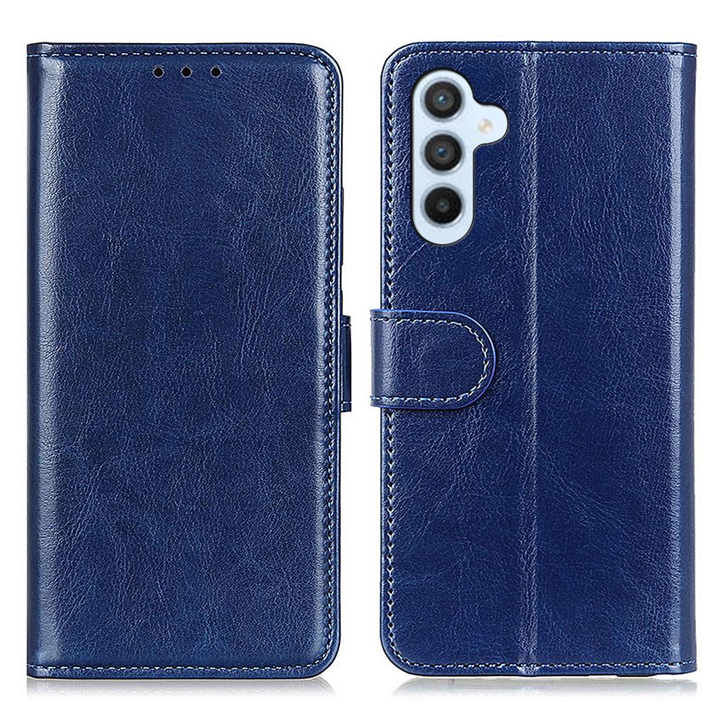 For Samsung Galaxy A05s 4G Case Crazy Horse Texture Leather Wallet Phone Cover