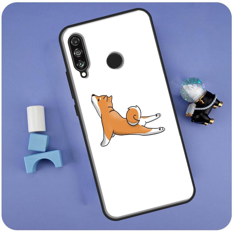 Cute Kawaii Shiba Inu For Huawei Nova 11 Pro 9 10 SE 7i 8i 11i 12i Y60 Y61 Y70 Y72 Y73 Y90 Y91 P30 P40 Lite Case
