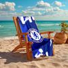 1pc C-Chelsea Beach Towel, Comfortable and Thick, and Swimming/Bath/Picnic/Camping Towel, Suitable for Seaside Beaches