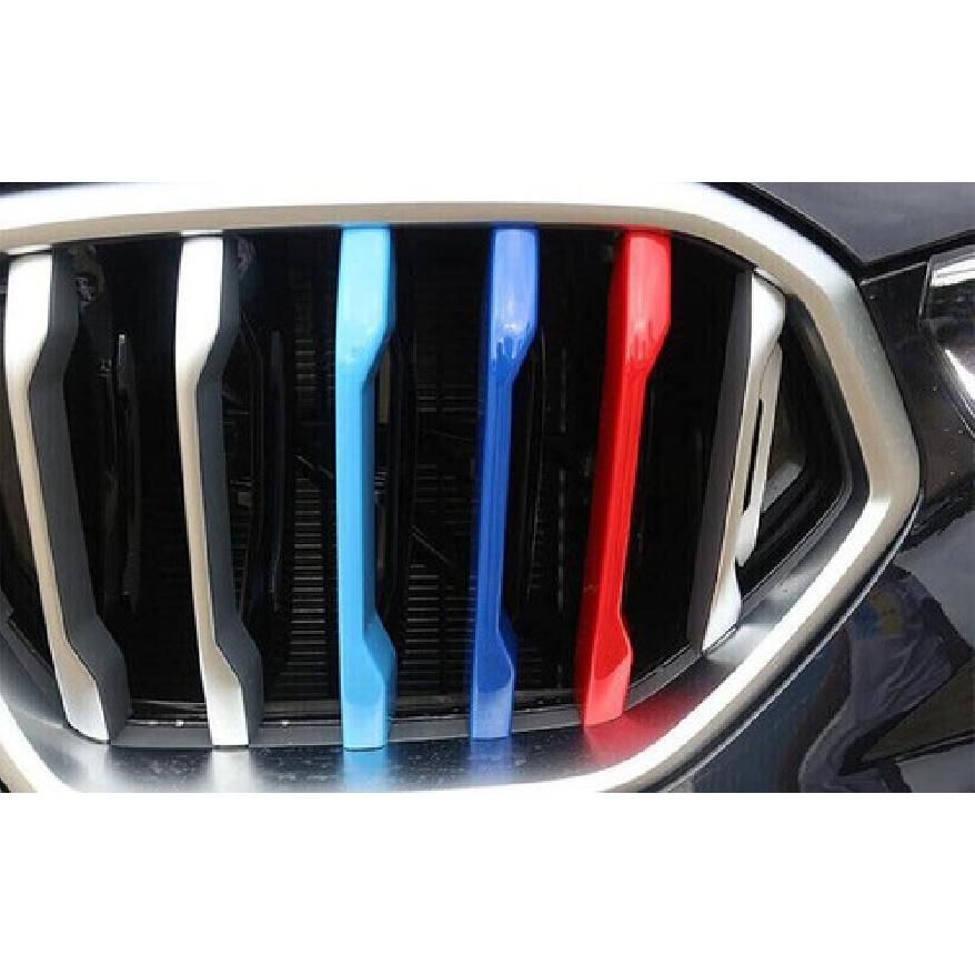 3pcs Front Bumper Three M~Color Center Hood Grill Strip Fit For BMW X6 ~