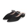 Barbara Lambskin Jewelry Slingback Stiletto 1.5cm Bbg141bk