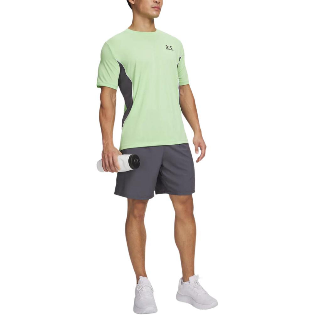 Under Armour Lightweight Stretch Waistband Solid Color Sports Shorts Men Shorts 6014639-025