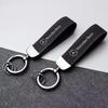 GLC GLB Suede Leather Keyrings Luxury Car AMG Keychain Accessories For Mercedes Benz W204 W205 W203 W211 W212 W213 W201 W210 W1