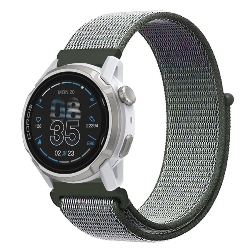 20mm 22mm Nylon Loop Strap for COROS APEX 4 42mm/PACE Pro/CMF Watch 3 Pro Smartwatch Breathable Band for Suunto Vertical/Race 2