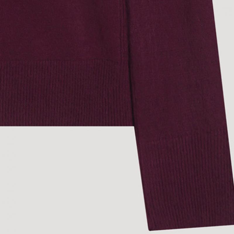  She S miSS  Soft Mock Neck Knit SSkpoo42600 Wi