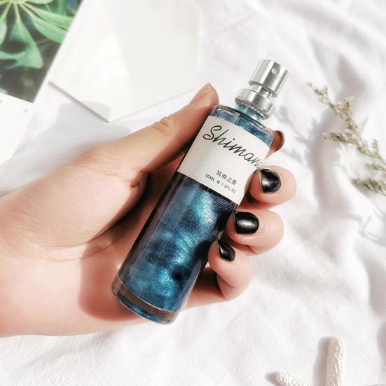 30ML Women Glitter Perfume Natural Floral Fruity Woody Long-lasting Fragrance Neck Wrist Hair Body Liquid Perfume Spray Gifts for Her