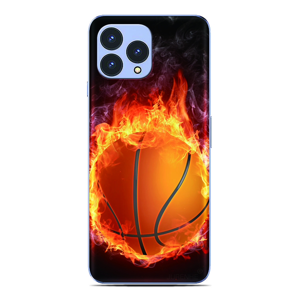 Basketball Flame Phone Case For Ulefone Note 20 19 18 Ultra 10 12 13 14 15 16 17 Pro 13P 12P 11P 10P Silicone Soft Back Cover