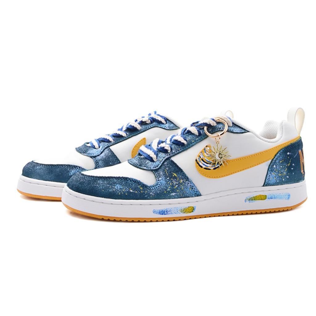 Nike Court Borough Abrasion Resistant Breathable Abrasion Resistant Breathable Low Top Skateboard Shoes Men's 844881-100(Team1461-SBOX)