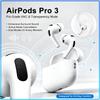 Bluetooth AirPods Pro 3. Generation In-Ear True Wireless Kopfhörer Präziser Klang IPX4 Wasserdicht USB-C Ladefunktion Einzelhandelsverpackung