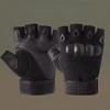 Tactical Half Finger Gloves Sports Fitness Training Motorcycle Climbing Outdoor Riding Gloves Mountaineering Anti Slip and Wear Resistant