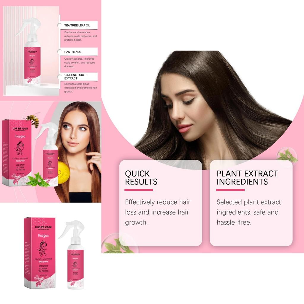 Hoegoa Nourishing Hair Care Spray With Hydrating And Moisturizing Essence For Silky Shine