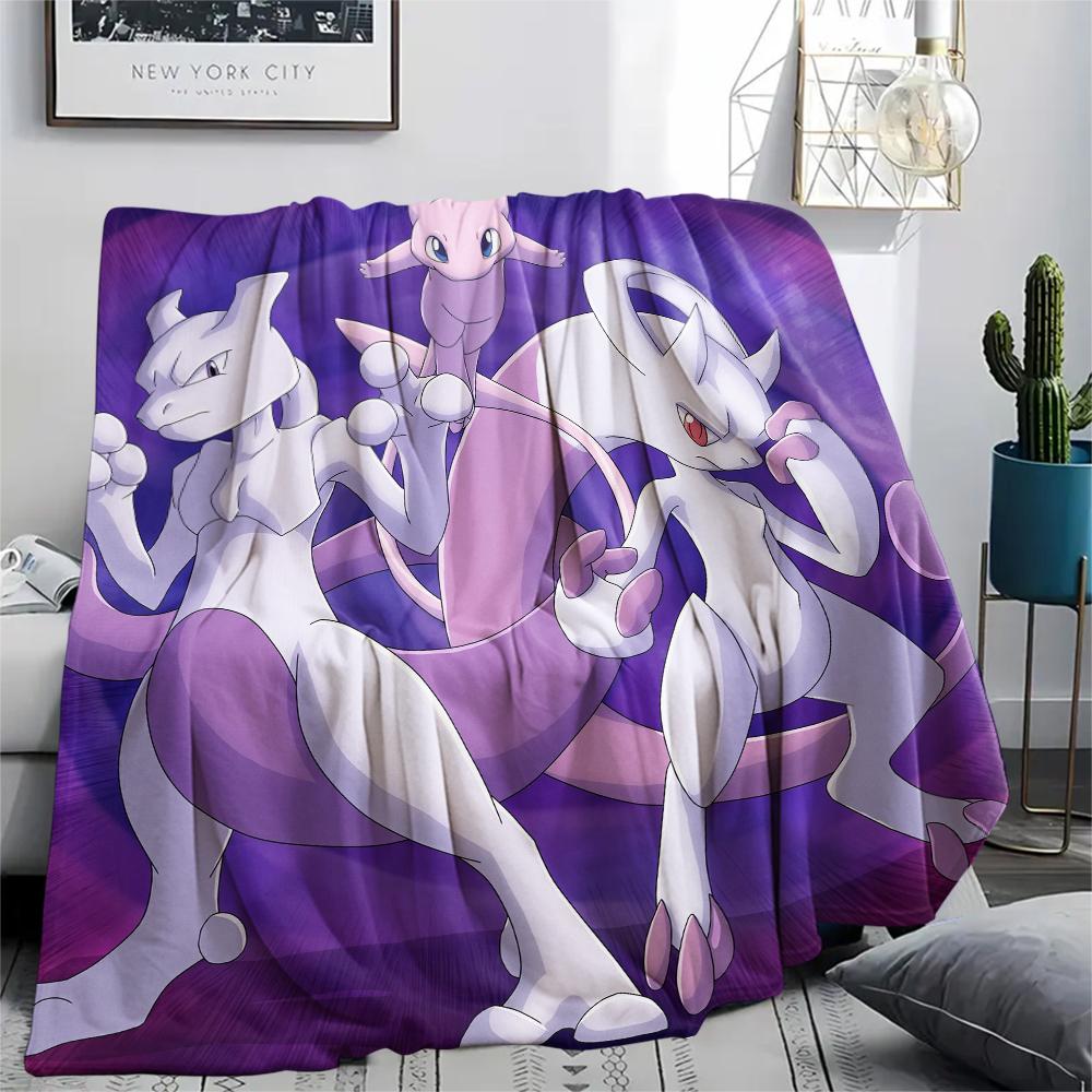 mew pattern Flannel Blanket, High quality Comfortable for All Seasons, Home Decor, Warmth and Comfort, Perfect for Gifts.