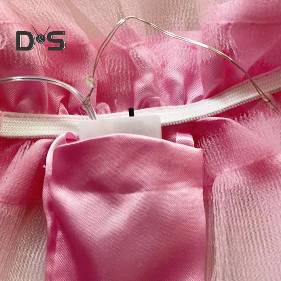 LED Light-Up Women Mesh Skirt Elastic Waist Illuminated Skirt Stage Show Colorful Gauze Skirt Multi Layer Full Mesh Skirt