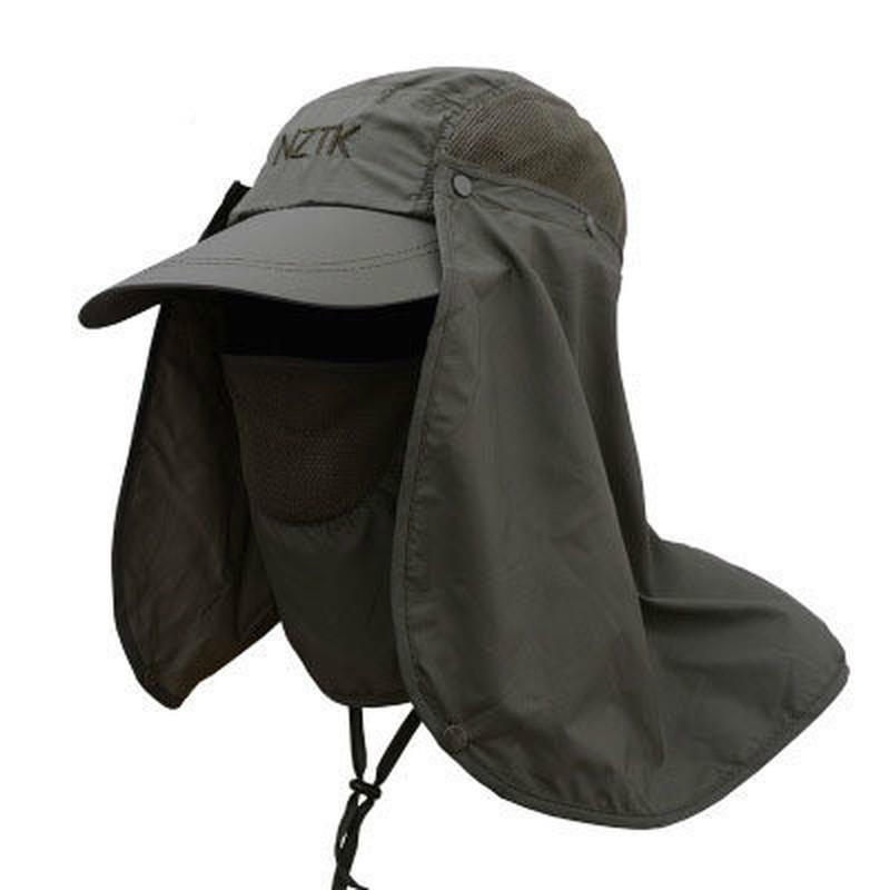 Fahrradhelm UV-Schutzkappe Visier für draußen Bergsteigerhut Fischerhut Atmungsaktiv