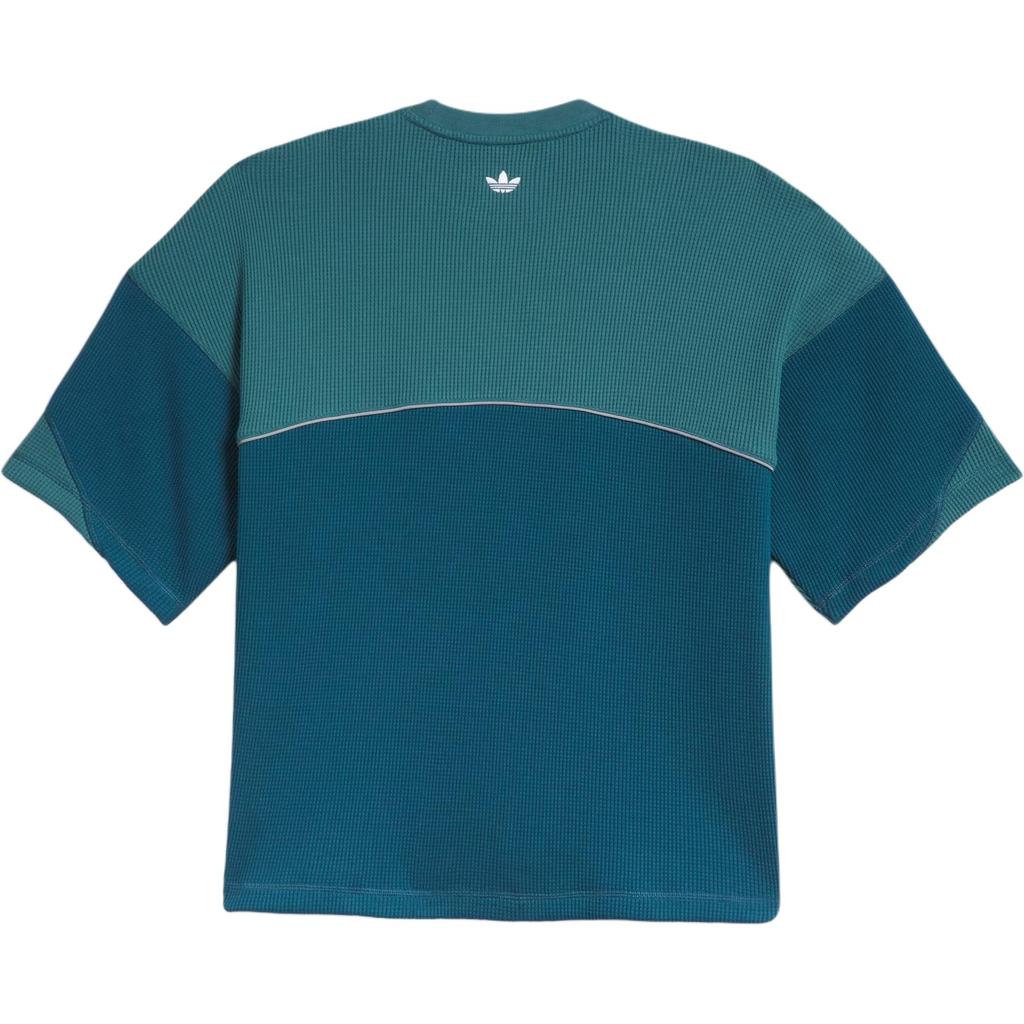 adidas Originals La Cienega SS Oversized Knit Vintage Short Sleeve T-Shirt Unisex Tops JX6160