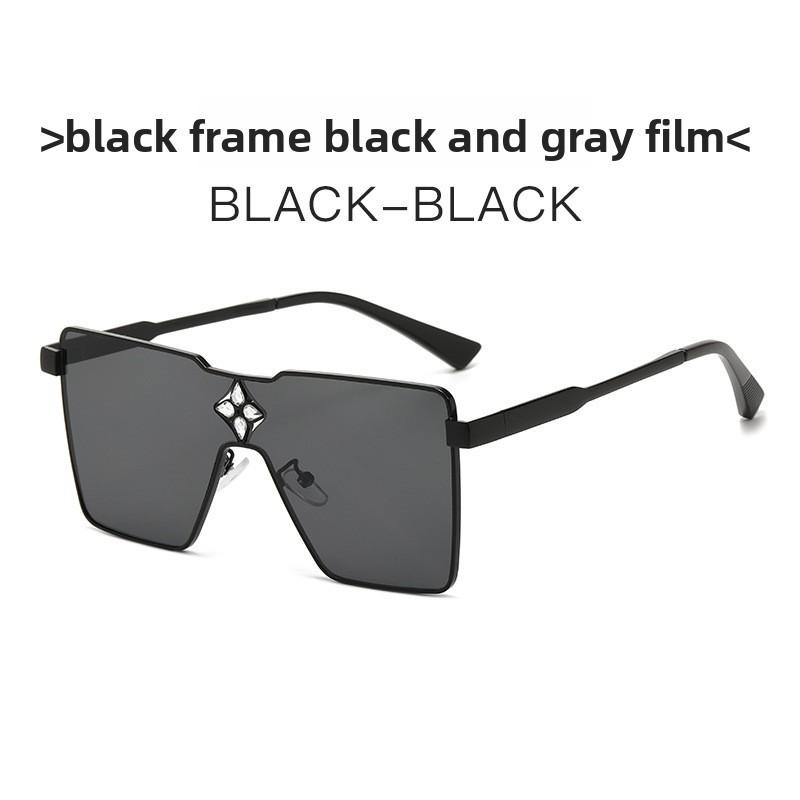 Millionaire Oversized Square Sunglasses For Women With Uv400 Protection Spring