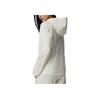 Saucony Hooded Solid Color Zipper Breathable Lightweight Jacket Women Jacket Oatmeal-White SC1240155A-WT30