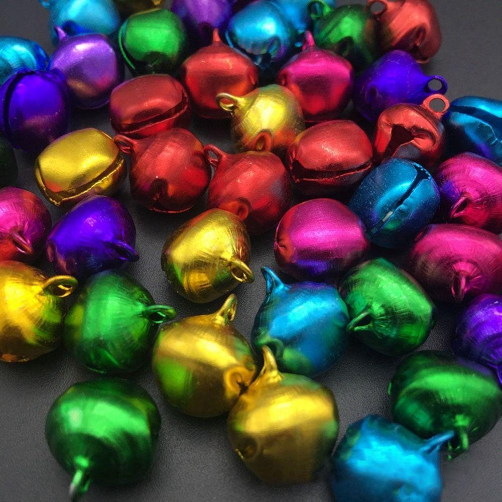 Wedding Festival For Party DIY Crafts Jingle Bells Christmas Decoration Xmas Supplies Loose Beads