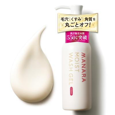MANARA Wipe In 10 Moisturizing Morning Face Manara Moist Wash Gel 120ml Refreshing [Just Seconds! Wash]