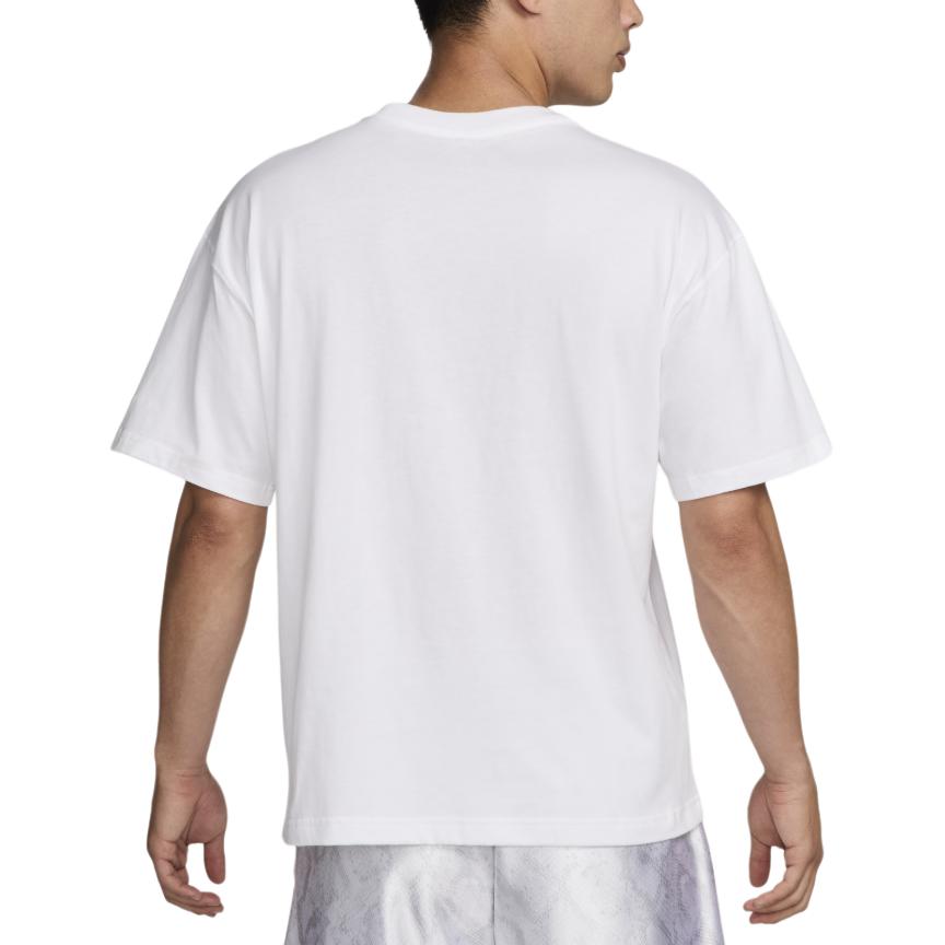 Nike Kobe 9 Max 90 Comfortable Soft Casual Short Sleeve T-Shirt Men Tops White FZ8072-100