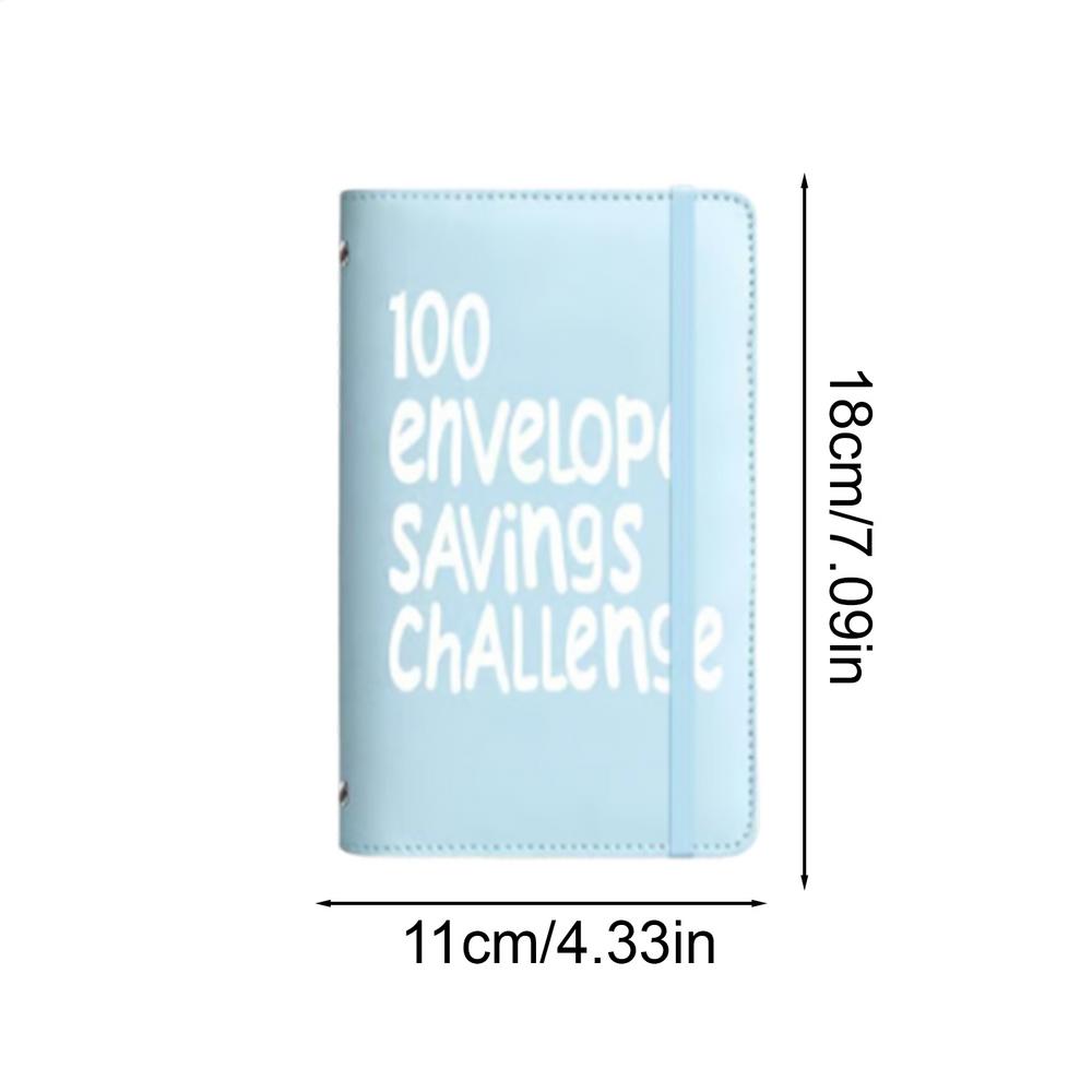 Envelope Money Saving Budget Binder 100 Days Tracker Envelopes for Budget Management Home School Men Women Children