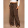 Women's Loose Wide-Leg Sports Casual Long Pants - 12 Colors, European & American Autumn/Winter Collection