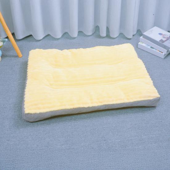 Stuffed Pet Mat Bed Warm Crate Pad Cat Sleeping Mat Machine Washable Cushion