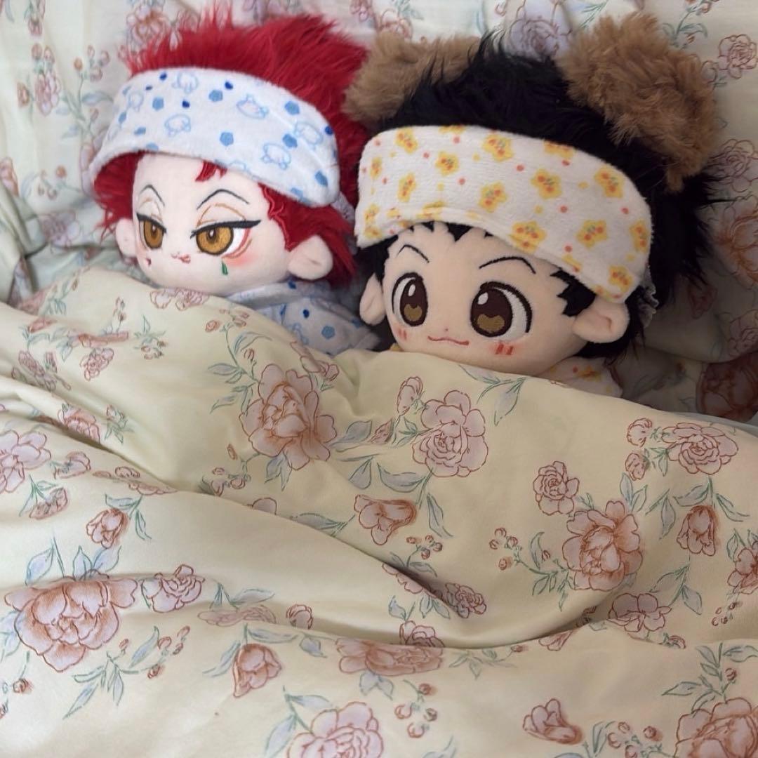 

[USED] Korean Dress-Up Plush Toy HxH Hisoka Gon 20cm