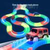 Міжнародний DIY Автомобільна Іграшка Luminous Track - Універсальна, Самозбірна, Навчальна Магічна Траса