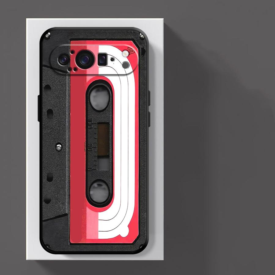 Vintage Cassette Funda Phone Cover Case for Google Pixel 10A 9a 7a 6a 10 9 Pro XL 8a 6 7 8 Pro