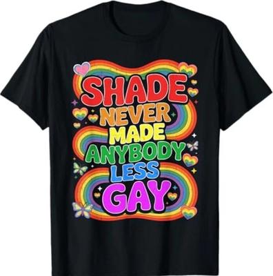 Regenbogen Pride LGBT-Verbündeter Gay Pride Unterstützung T-Shirt für Erwachsene und Kinder