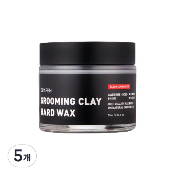 

Воск для твердых волос Graphene Grooming Clay, 75г, 5 штук, лучшие мужские средства для волос из Кореи