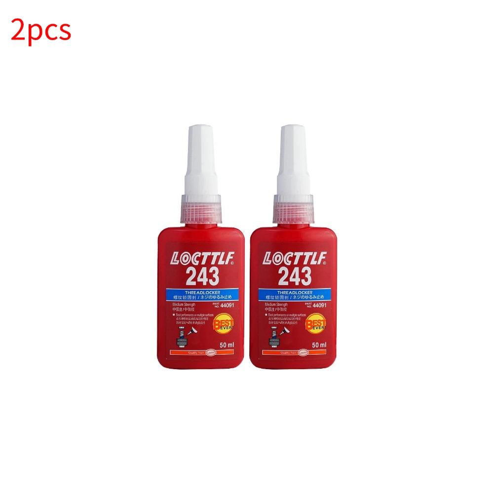 Thread Locking Glue 243 Screw Glue Tightening Screws Prevent Loosening Rusting Caulking Temperature Resistance Bearing Special