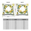 Pillow Case Fruit Lemon Design Pillow Cover For Sofa Couch Bed Living Room Cute Funny Pillowcases