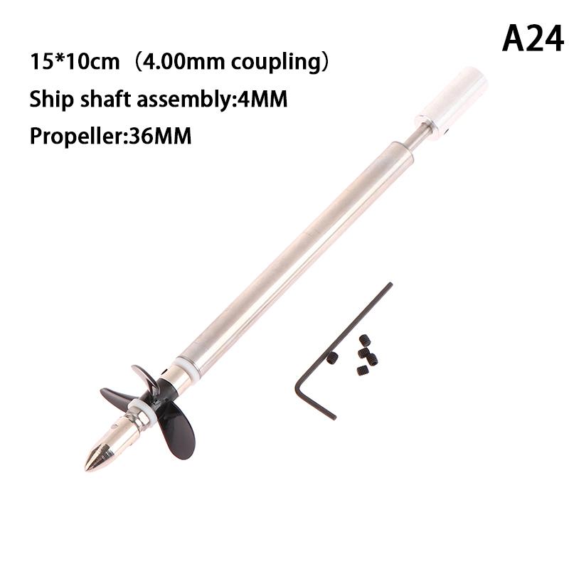 Innovative And Practical Three Blades Screw Joint Shaft Sleeve Prop Model Ship 4Mm Rc Boat Shaft Stainless Steel Drive Shaft