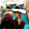 3D Anime Tiger Bunny Bedding Set Duvet Cover Bed Set Quilt Cover Pillowcase Comforter King Queen Size Boys Adult Bedding Set